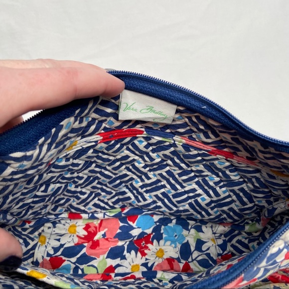 Vera Bradley Hobo Crossbody Floral Bag 8”Hx11”W - Picture 7 of 9
